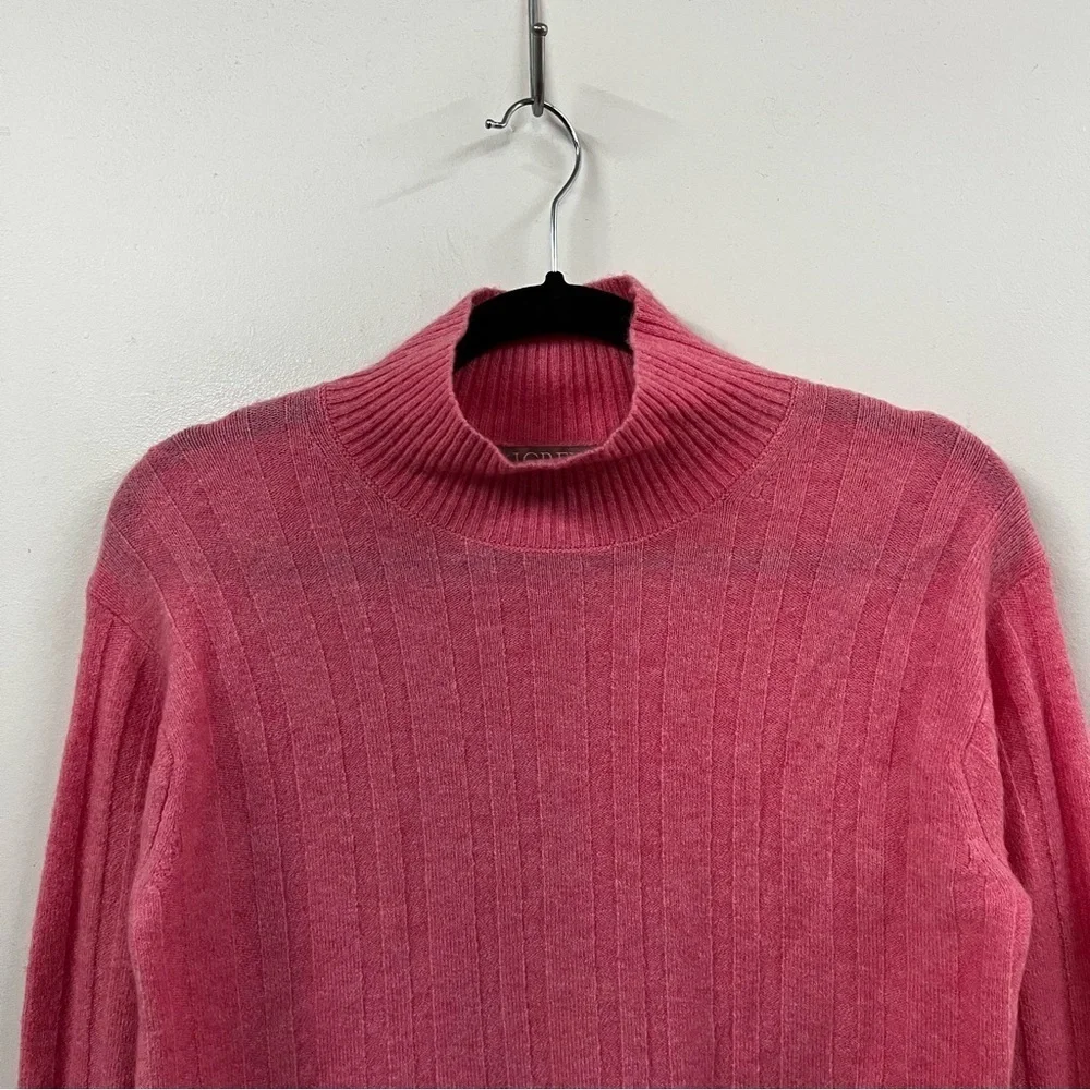 J.Crew Ribbed Mockneck Sweater in Super Soft Yarn
